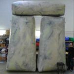 Inflatable Stonehenge for Jeremy Deller