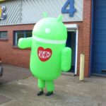 Kit Kat Android inflatable costume