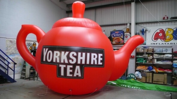 Giant Yorkshire Tea pot