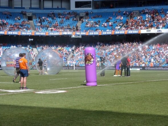 Bopovers and Zorb ballers at the RFL Magic Weekend