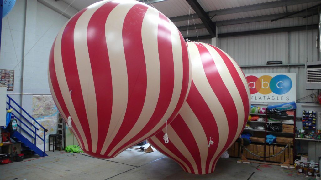 hot air balloon for Irish Eurovision