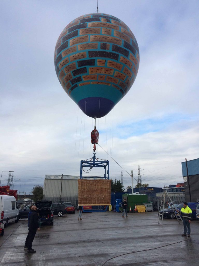 ABC replica hot air balloon