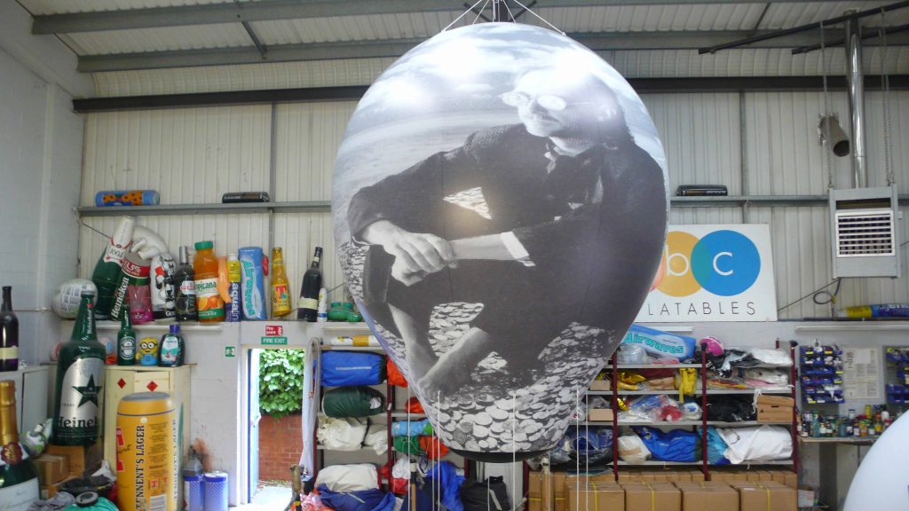 printed hot air balloon